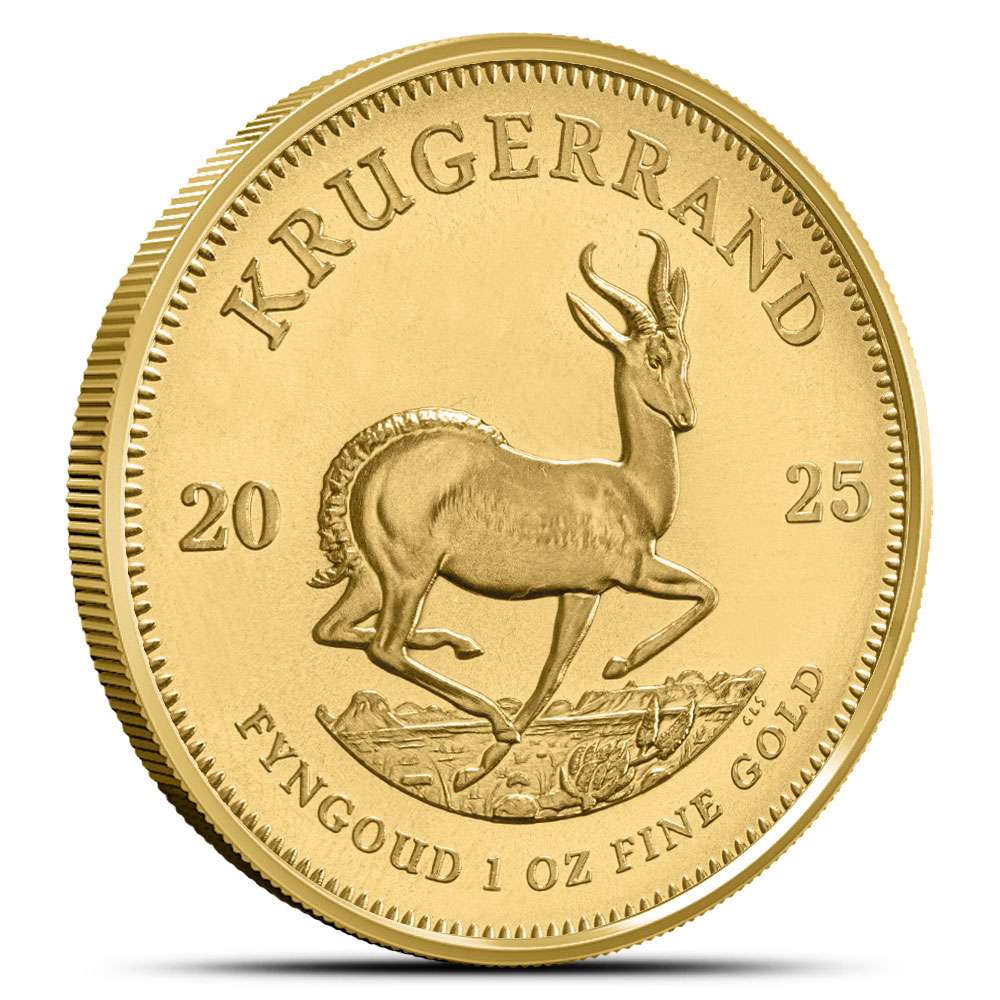 South African Krugerrand 1oz Gold (Year Varies)